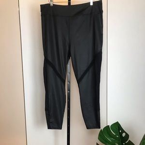 1. Black Workout Pants, Forever 21